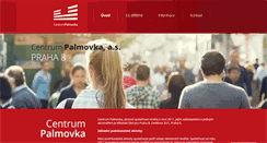 Desktop Screenshot of centrumpalmovka.eu